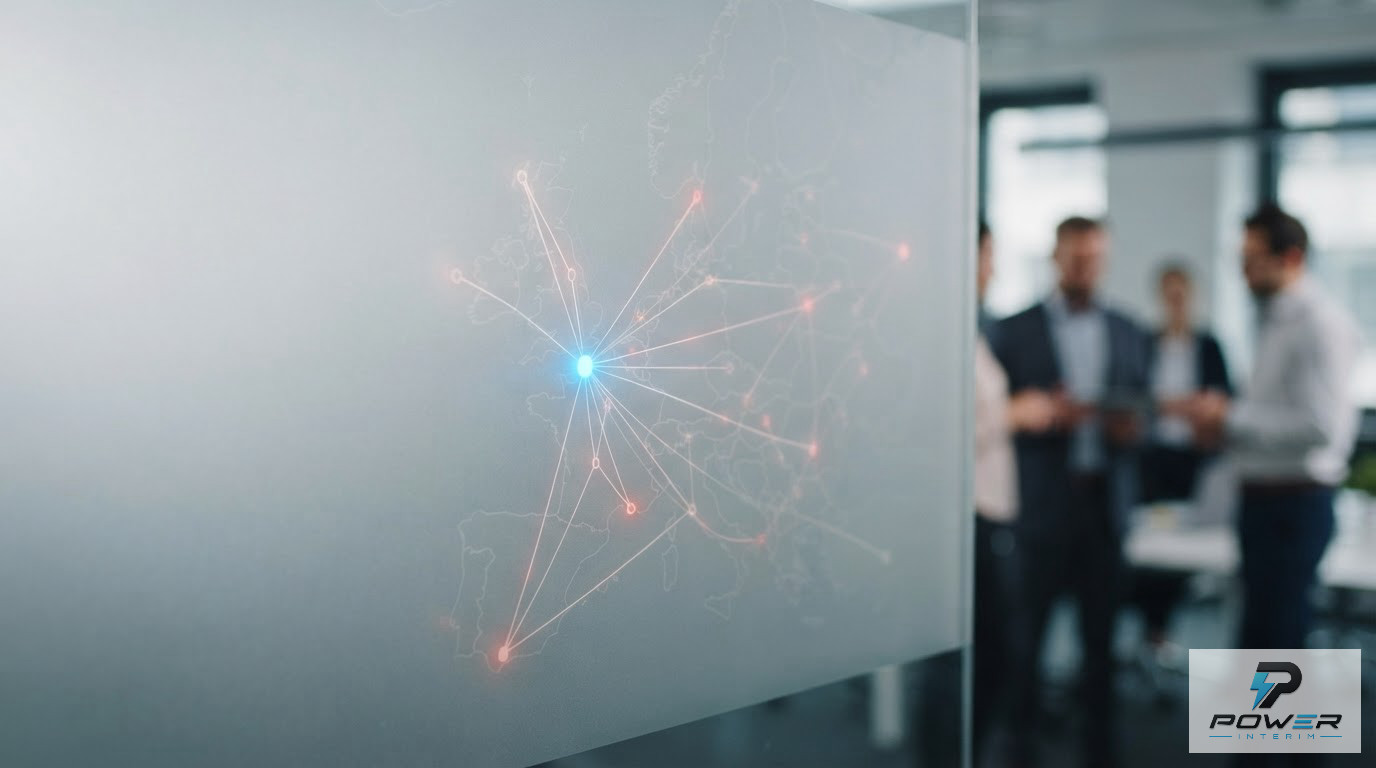 Schéma illustrant l'interconnexion européenne du système IMI pour les données sociales.
