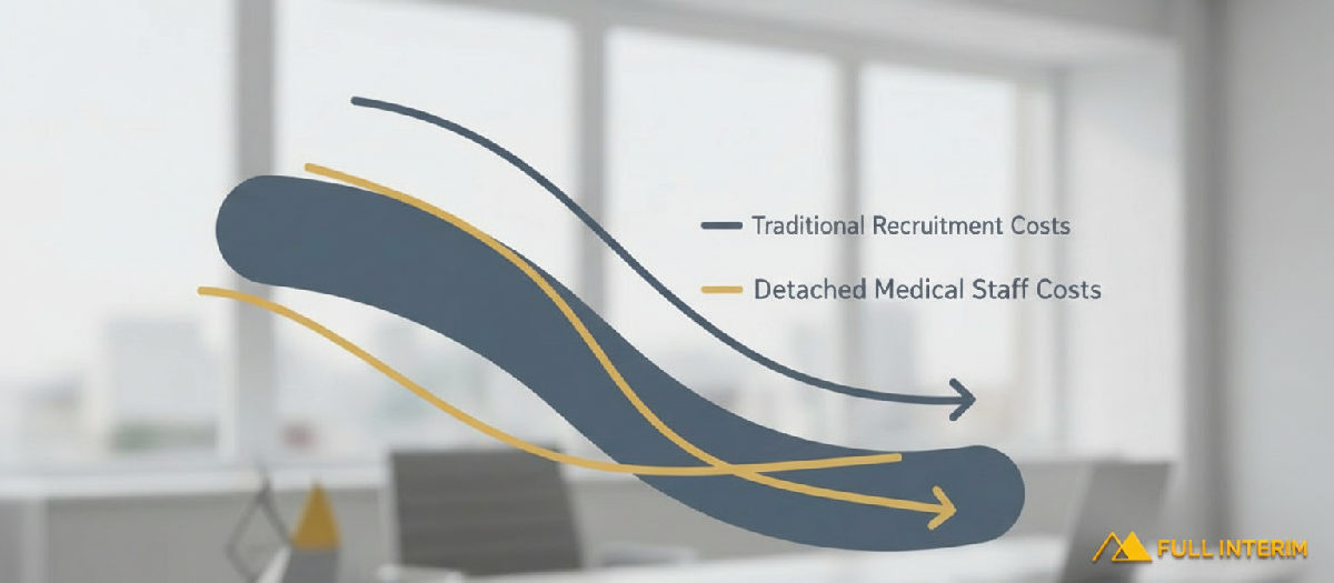 Graphique montrant l'optimisation des coûts de recrutement en 2025.
