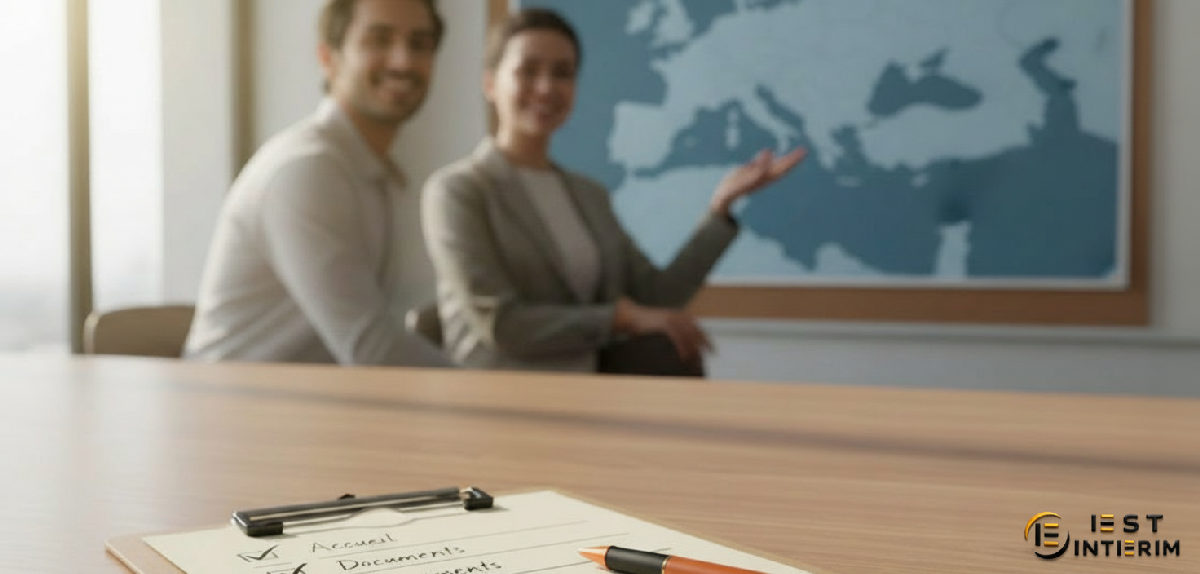 Une liste de contrôle pour l'intégration des employés dans une entreprise.