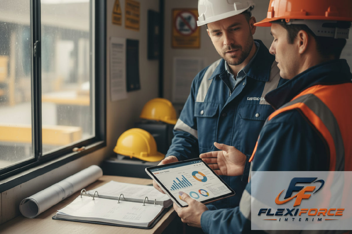 Inspection du travail sur un chantier.