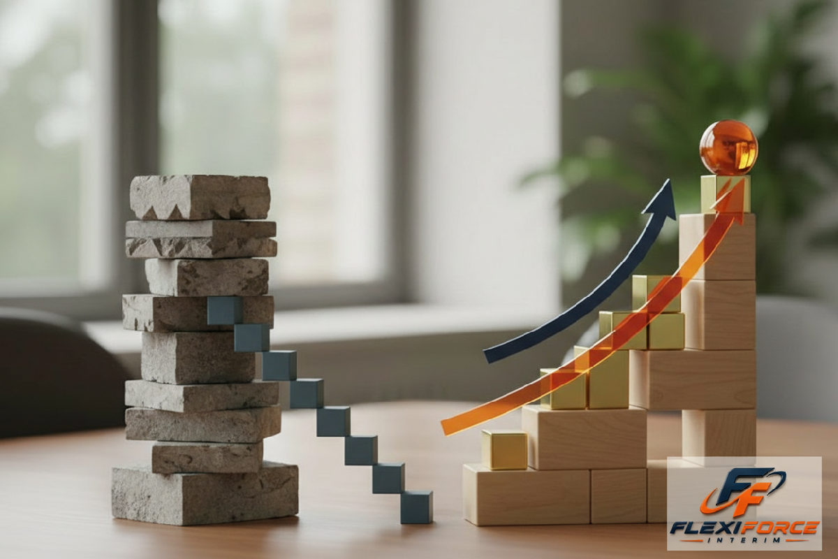Tableau comparatif des coûts : gestion externalisée plus rentable.