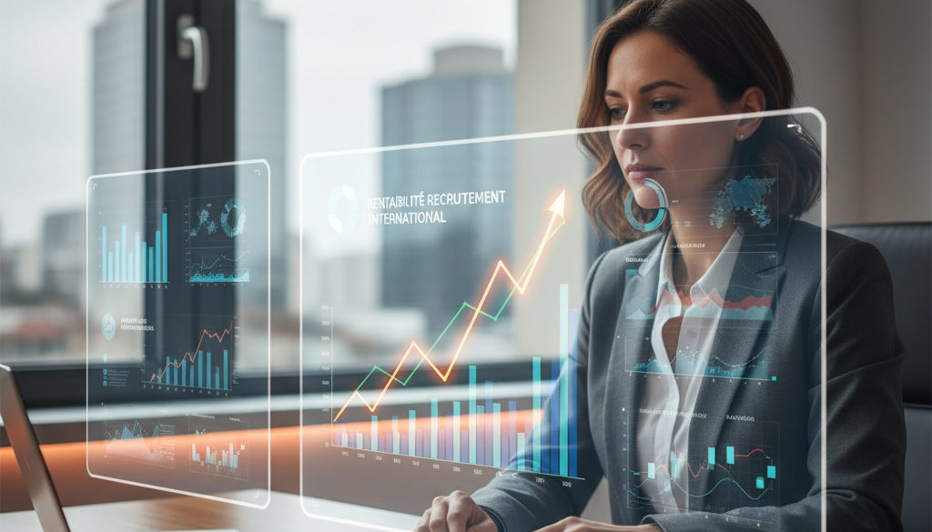 Analyse financière de la rentabilité du recrutement international.