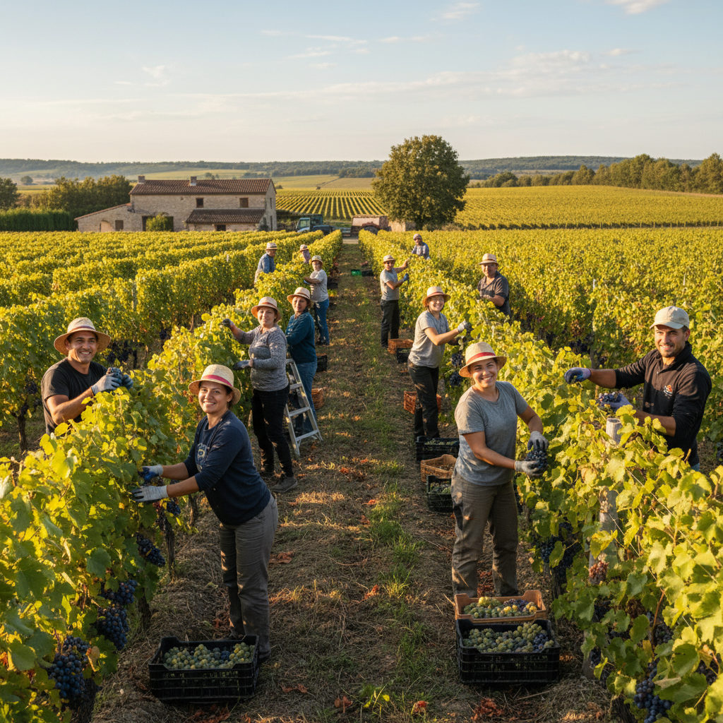 Main-d'œuvre agricole : optimiser vos récoltes avec l'intérim roumain