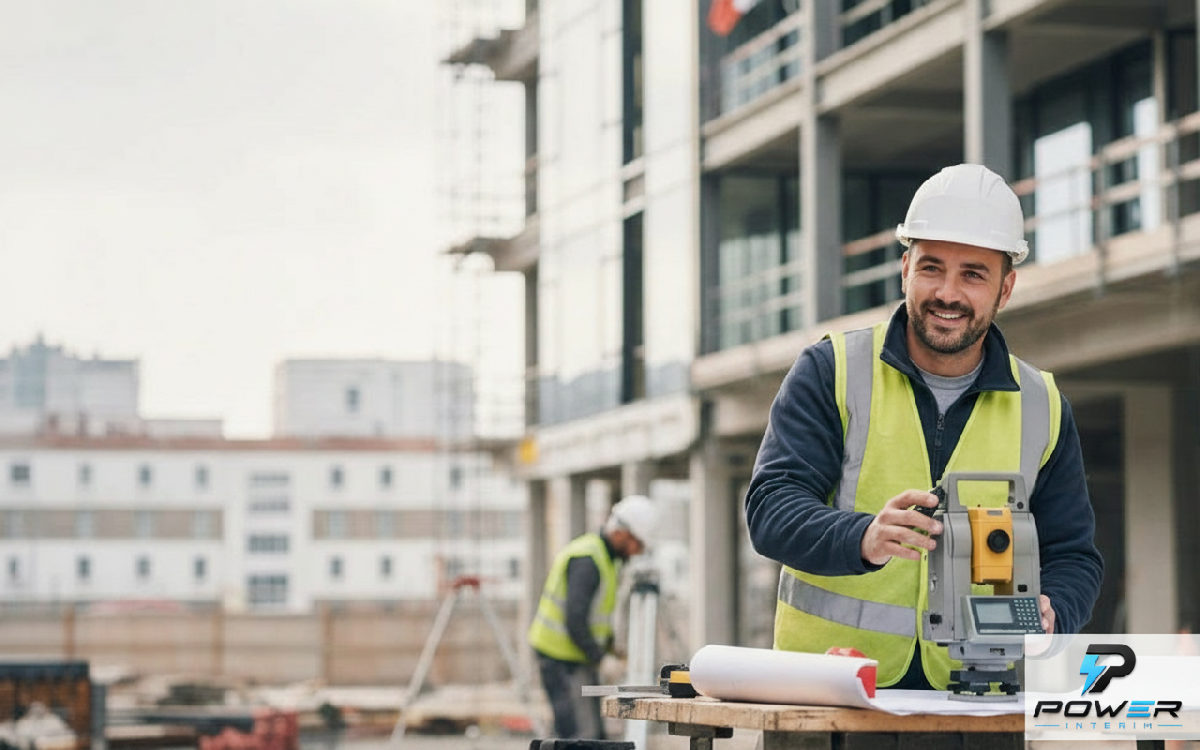 Ouvrier roumain qualifié travaillant sur un chantier français.