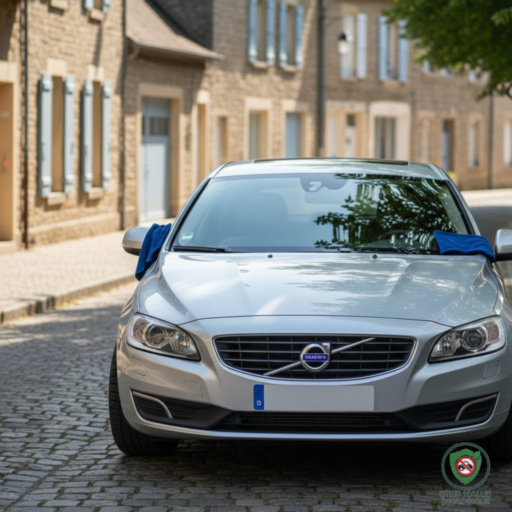 Garer une voiture belge en France : ce qu'il faut savoir Carte de France avec une voiture.