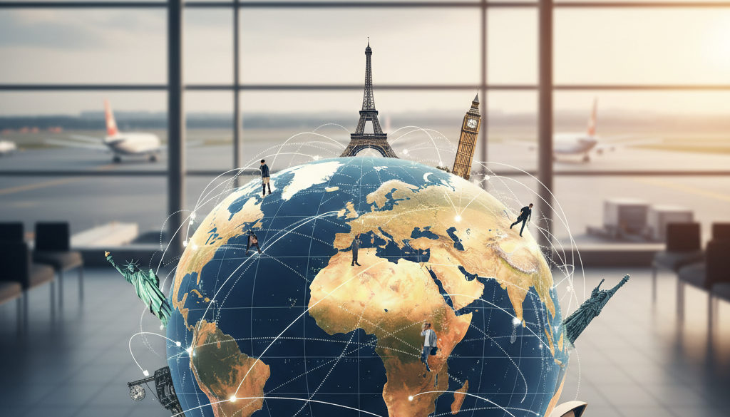 intérim international guide – Vue aérienne d