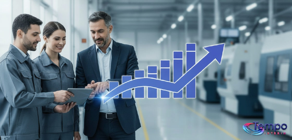 comment recruter intérimaires roumains en france - Infographie : recruter des intérimaires roumains augmente la productivité.