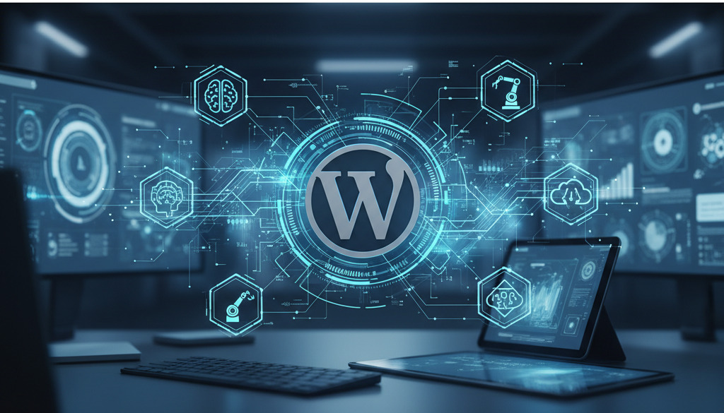 Artificial intelligence assists content creation in WordPress.